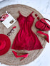Satin nightgown "RED WHISPER" 2109 PRE-ORDER